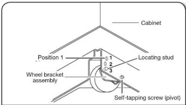KITCHENAID KTTS505EPA - Height Adjustment (optional) - 1