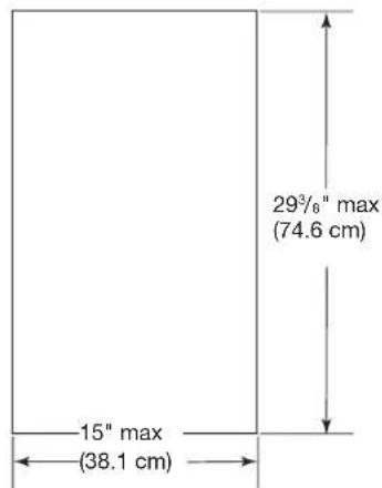 KITCHENAID KTTS505EPA - Dimensions - 1