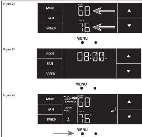 Friedrich WCT16A30A - Le menu TM (suite) - 1