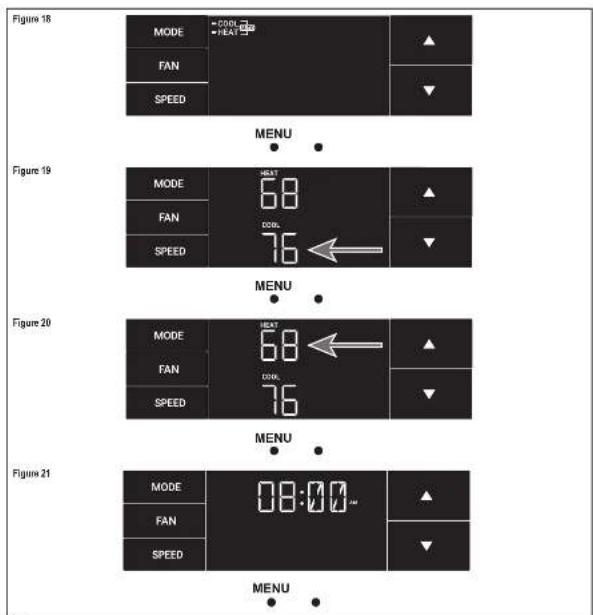 Friedrich WCT16A30A - Le menu TM (suite) - 1