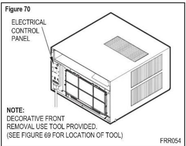 Friedrich KCM18A30A - Unplug unit. - 2