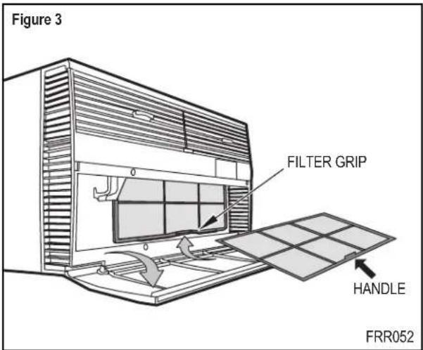 Friedrich KCM18A30A - Standard Filter Cleaning / Installation Instructions - 2