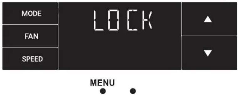 Friedrich KCM18A30A - El menu Lock (continuación) - 3