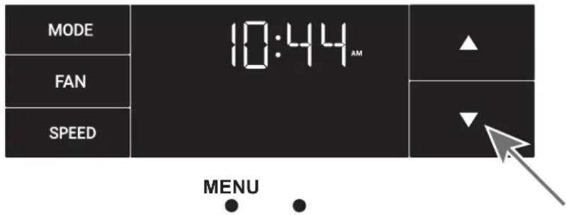 Friedrich KCM18A30A - El menu TM - 2