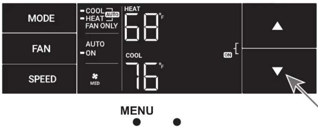 Friedrich KES16A33A - Acces aux sous-menus - 3
