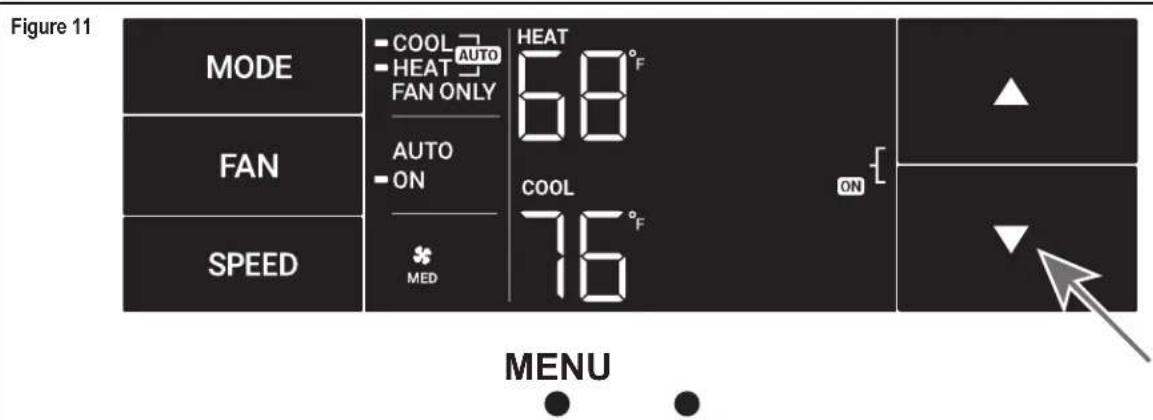Friedrich KES16A33A - Accessing Sub-Menus - 3