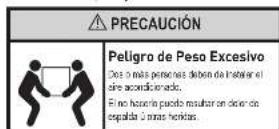 Friedrich WHT12A33A - Instrucciones de Instalacion del Chasis WallMaster - 1