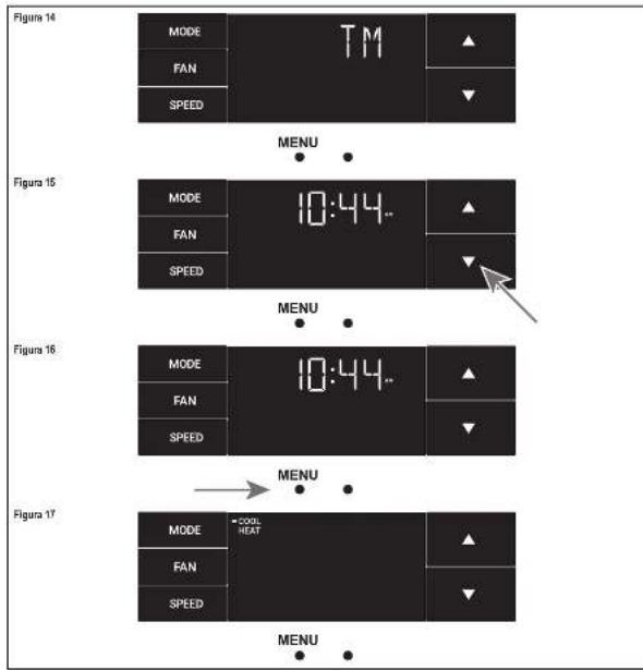 Friedrich WHT12A33A - El menu TM - 1