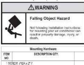 Friedrich WCT12A10A - Installation Instructions for WSE Sleeve - 1