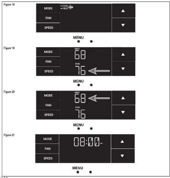 Friedrich WCT12A10A - The TM Menu continued - 1