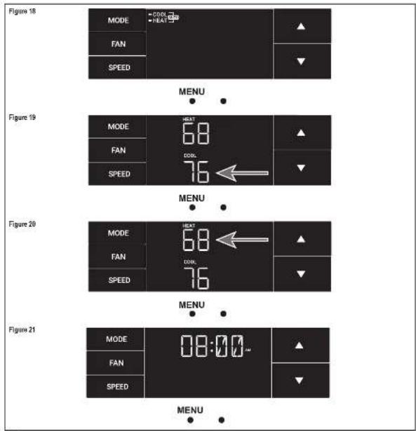 Friedrich WCT12A10A - Le menu TM (suite) - 1