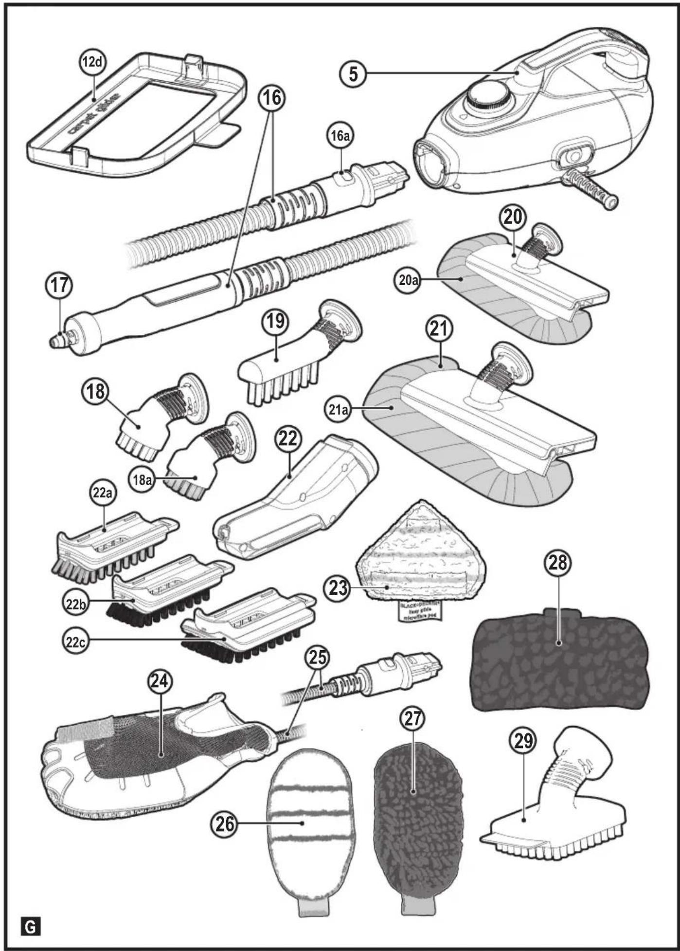 BLACK & DECKER SAG806D - English (original instructions) 7 - 7