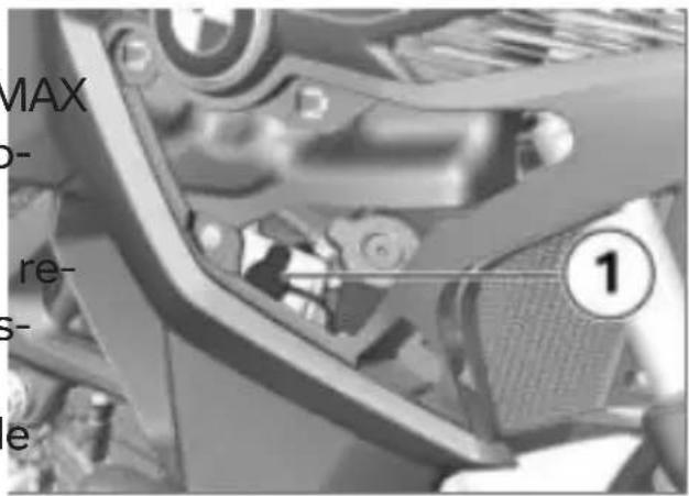 BMW F 850 GS (2020) - Appoint de liquide de refroidissement - 3