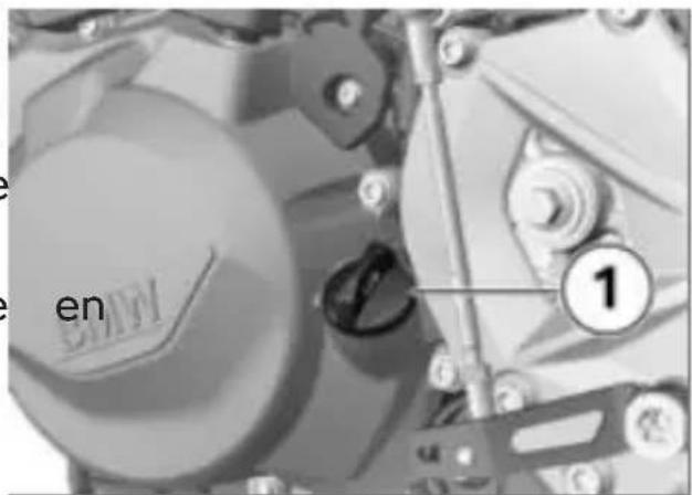 BMW F 850 GS (2020) - Appoint d'huile moteur - 1