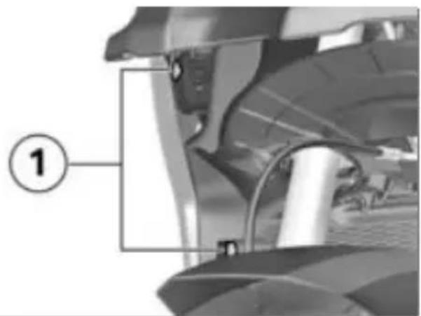 BMW F 850 GS (2020) - Appoint de liquide de refroidissement - 1