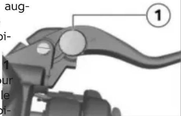 BMW F 850 GS (2020) - Position modifiée du réservoir de liquide de frein - 2