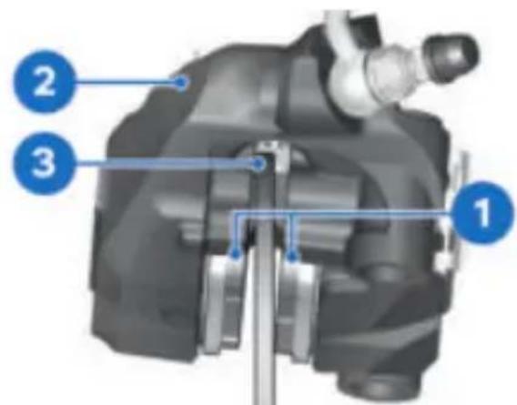 BMW S 1000 R (2021) - Compression involontaire des plaquettes de frein - 1