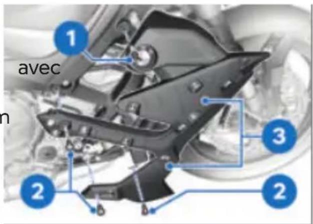 BMW S 1000 R (2021) - Dépose du flanc de carénage - 5