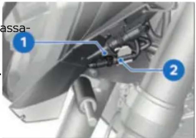 BMW S 1000 R (2021) - DÉPOSER ET POSER LES CLI- GNOTANTS AVANT - 1
