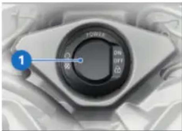 BMW S 1000 R (2021) - Coupure du contact Condition préalable - 1