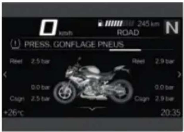 BMW S 1000 R (2021) - AVERTISSEMENT - 1