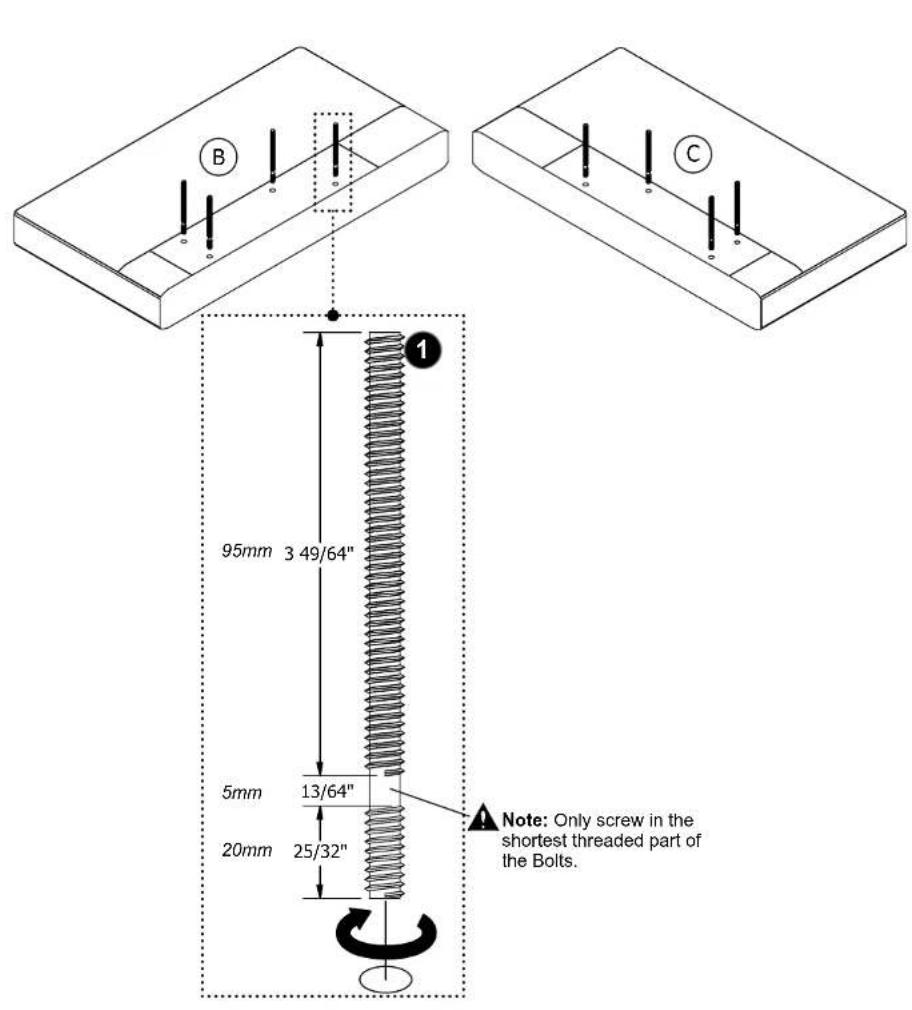 DHP Futon - Hardware Pack - 1
