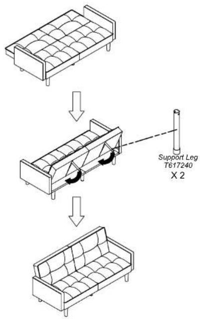DHP Futon - Step 3 - 4