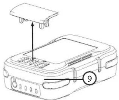 BLACK & DECKER BCW201 - Capuchon des terminaux de l'outil GoPak (Fig. E) - 1