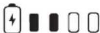 BLACK & DECKER BCW201 - State of charge indicator (Fig. D) - 3