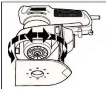 BLACK & DECKER KA220E - UMDREHEN DES SPITZEN SCHLEIFTELLERS (KA210/KA210E/KA220/KA220E/KA230E) - 1