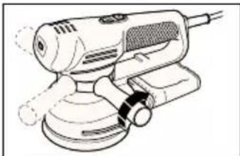 BLACK & DECKER KA220E - AJUSTAR LA EMPUÑADURA LATERAL - 1