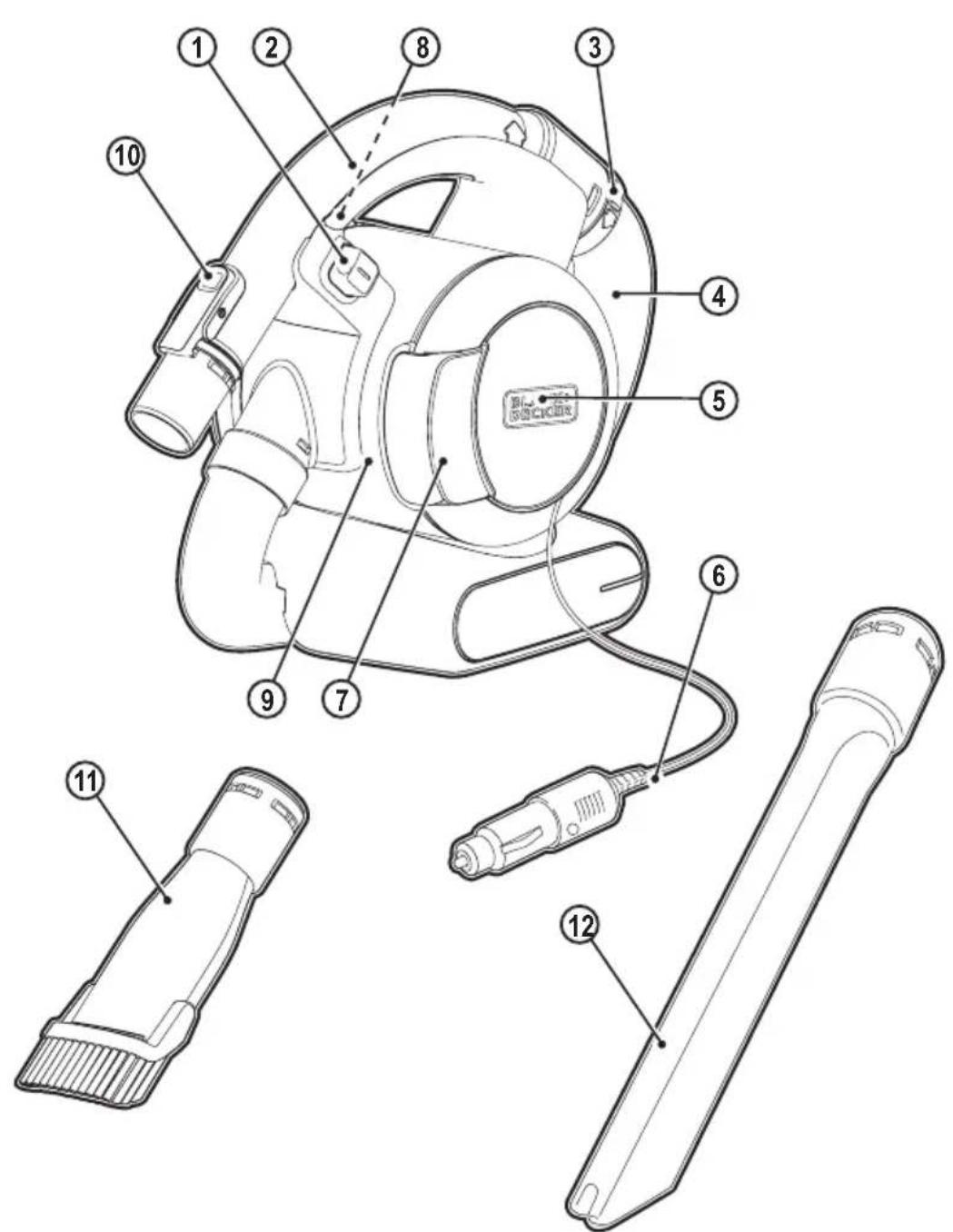 BLACK & DECKER BDCARFLEX - 1