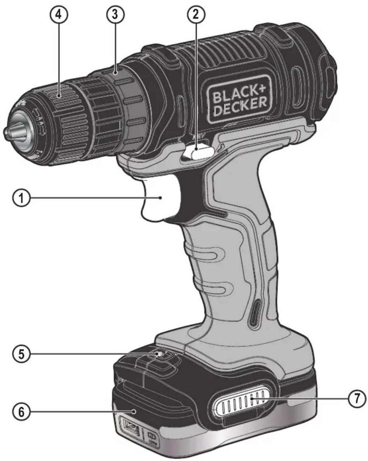 BLACK & DECKER BD12S1 - 1