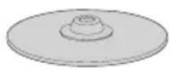 BLACK & DECKER BDAG710 - Sandpapperskiva - 1