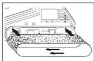BLACK & DECKER KA83E - CHANGING THE SANDING BELT - 2