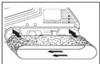 BLACK & DECKER KA83E - REEMPLACEMENT DE LA BANDE DE PONÇAGE - 2