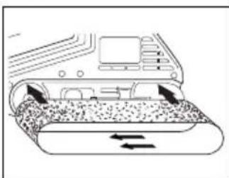 BLACK & DECKER KA83E - VERWISSELEN VAN DE SCHUURBAND - 2