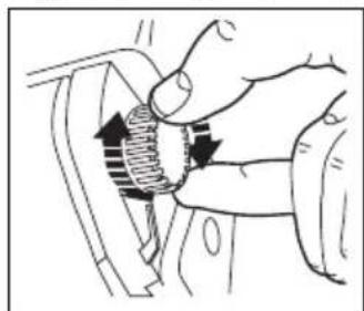 BLACK & DECKER KA83E - ADJUSTING THE SANDING BELT TRACKING - 1