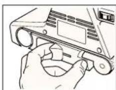 BLACK & DECKER KA83E - MUDAR A CORREIA DE LIXAR - 1