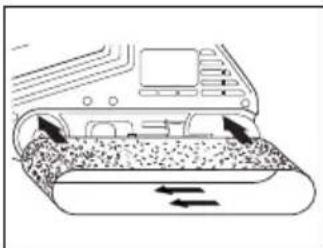 BLACK & DECKER KA83E - VERWISSELEN VAN DE SCHUURBAND - 2