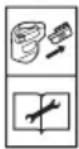 BLACK & DECKER GKC1825L50 - Labels on tool - 7