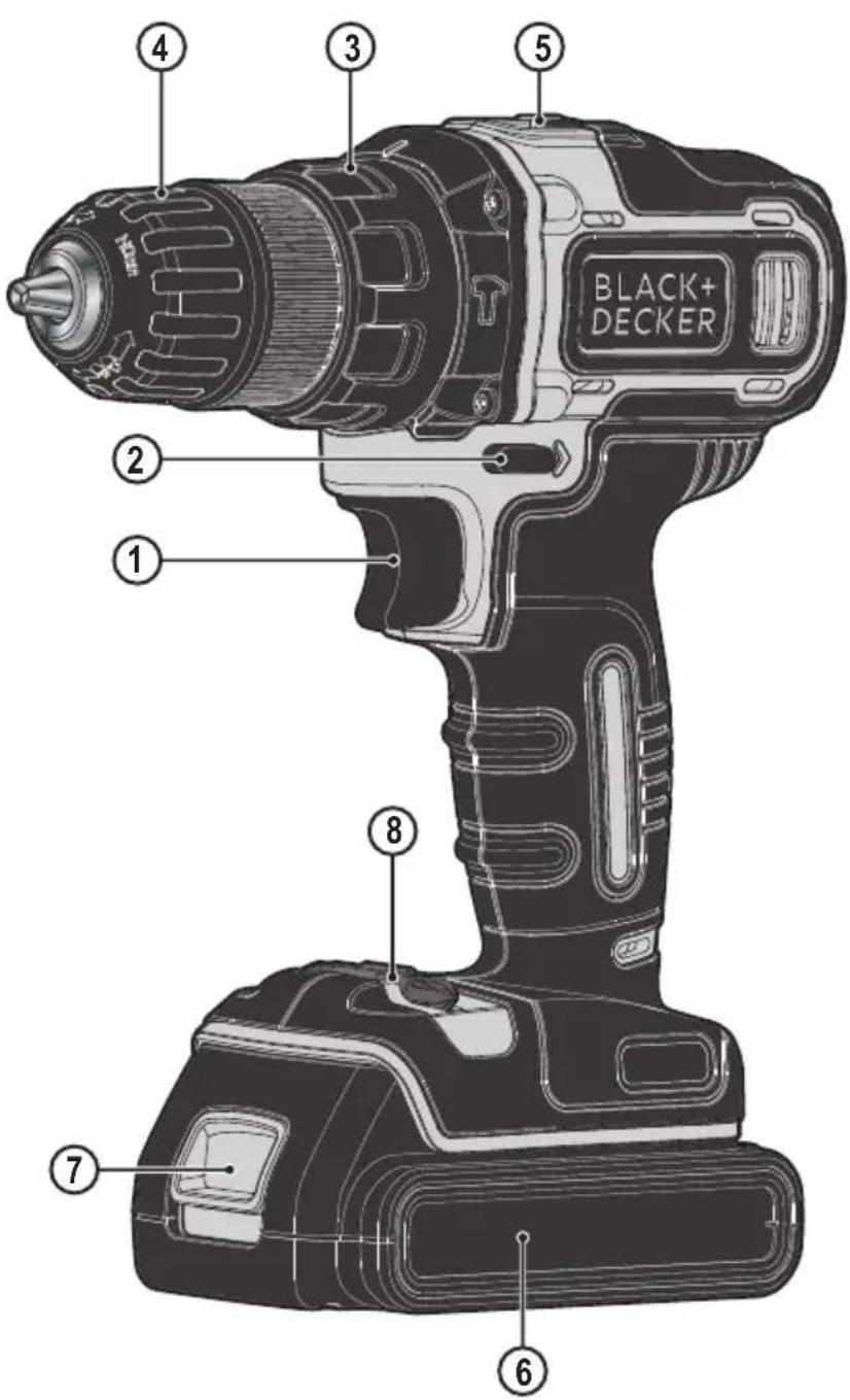 BLACK & DECKER BCD700S - 1