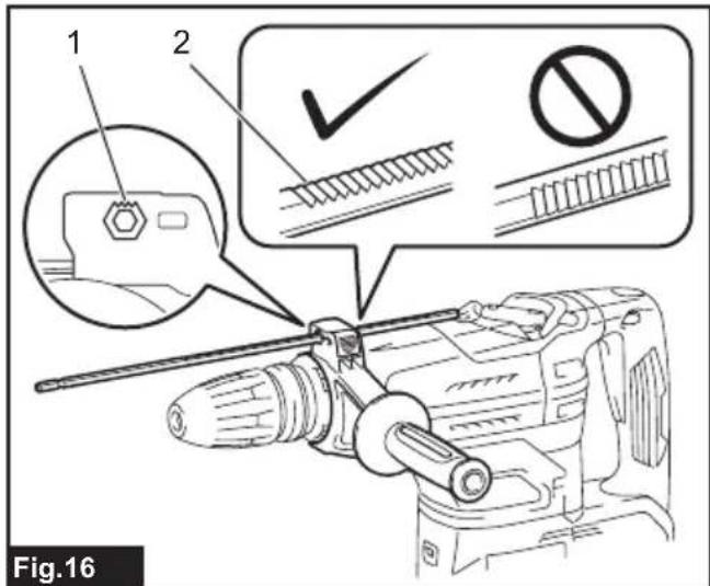 MAKITA DHR400ZKU - DHR400 - 17