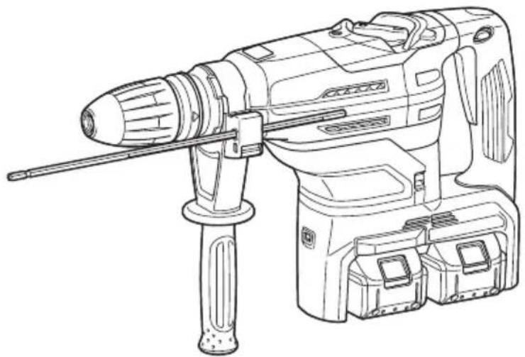 MAKITA DHR400ZKU - DHR400 - 1