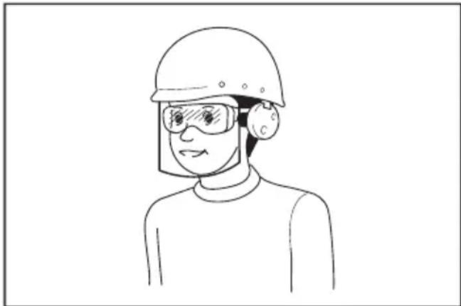 MAKITA DMP180Z - Personal safety - 1