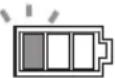 MAKITA DVC863LZ - Indicazione della carica residua della batteria - 3