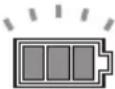 MAKITA DVC863LZ - Indicazione della carica residua della batteria - 1