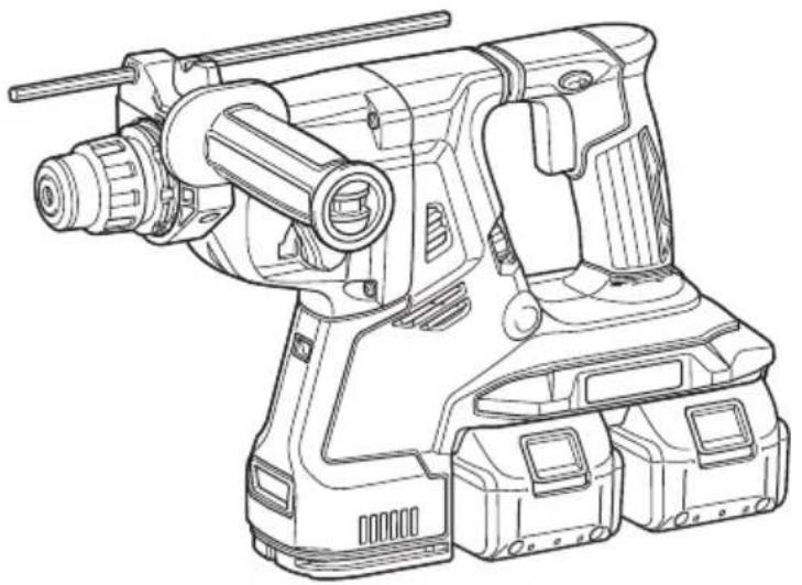 MAKITA DHR281ZWJ - 1