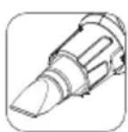 MAKITA HG6531CK - MONTAGEM DOS ACESSORIOS CORRETOS (SE APLICÁVEL) - 4