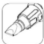 MAKITA HG6531CK - COMMENT MONTER L'ACCESSOIRE CORRECT (S'IL Y A LIEU) - 1